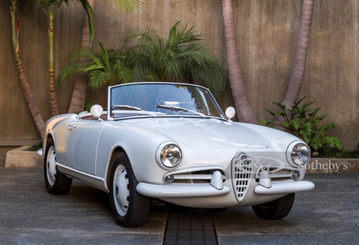 Classic 1960 Alfa Romeo Giulietta Spider Veloce By Pini For Sale Classic Sports Car Ref California