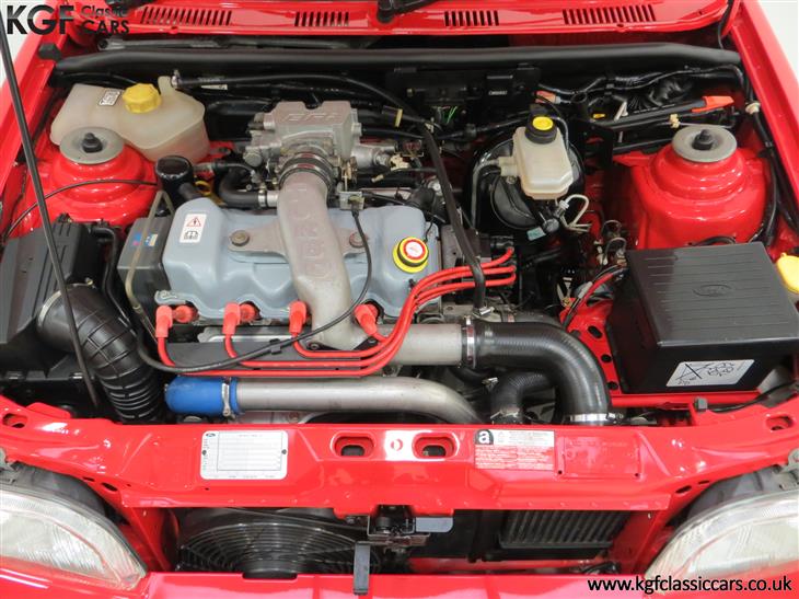 Ford Fiesta Rs Turbo Engine Bay