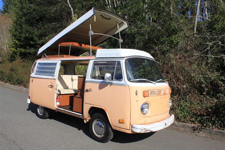 Classic 1972 Volkswagen Bus Type 2 Westfalia (Lucky Col... for sale